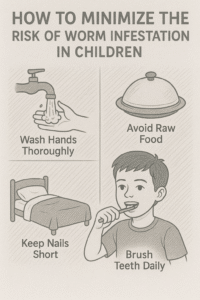 Worm Infestation in children