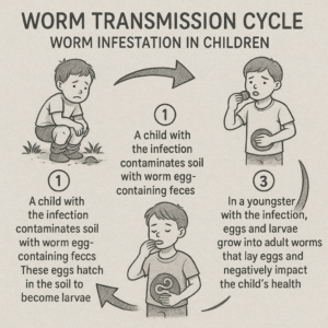 Worm Infestation in children