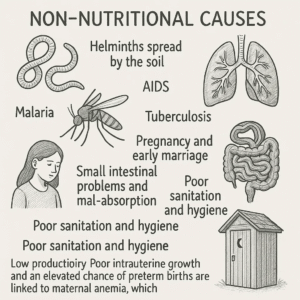 Iron Deficiency Causes Anemia