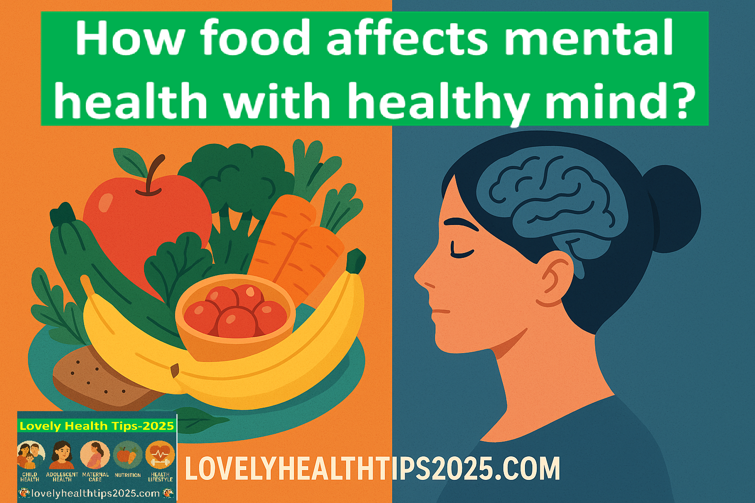 How food affects mental health