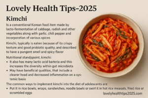 Fermented food for gut health