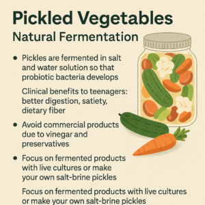 Fermented food for gut health