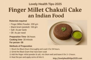 Millet Recipe