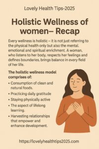 Holistic Women's wellness-Recap