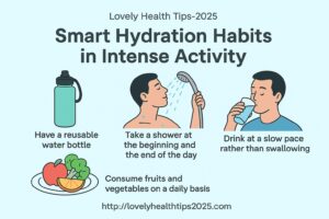Hydration routine. Smart Hydration Habits in intense activity