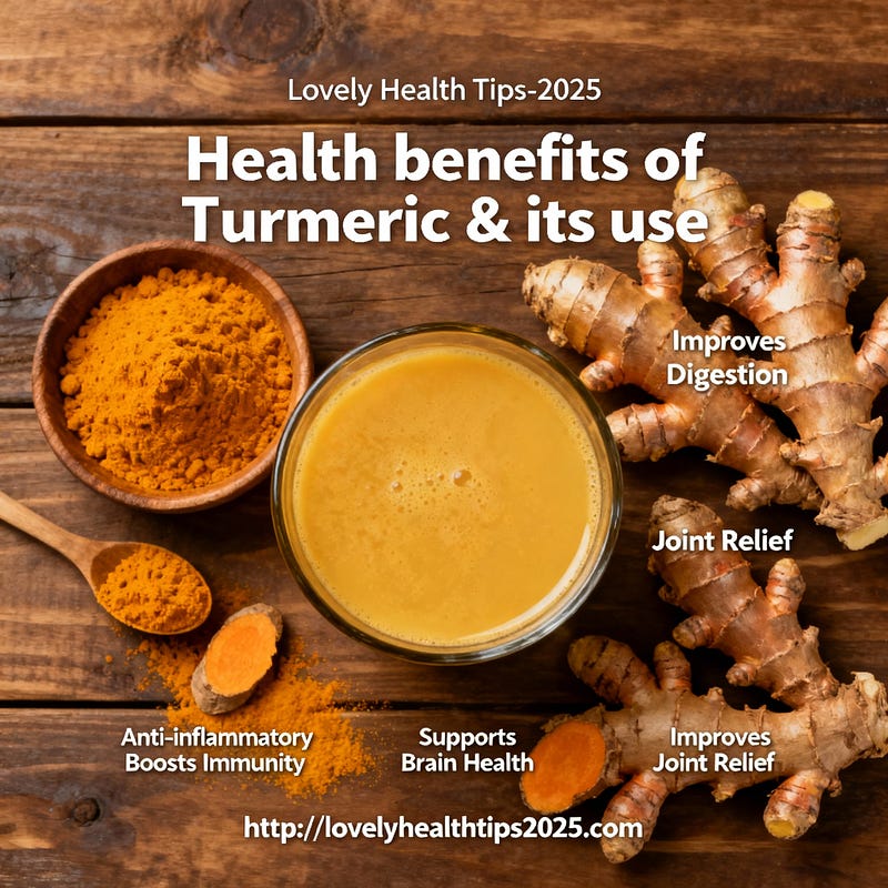 Health benefits of Turmeric