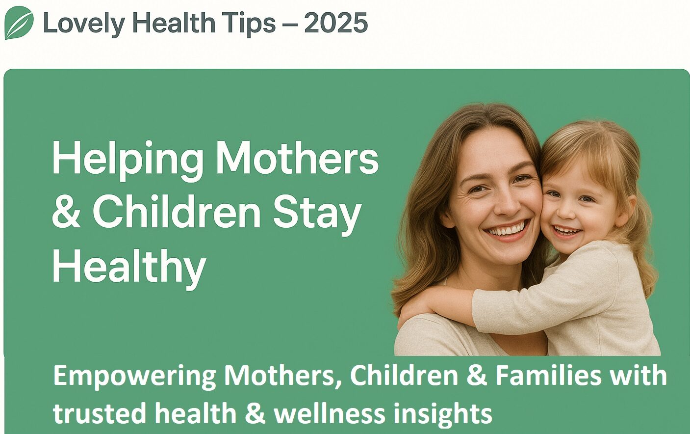Lovely Health Tips-2025